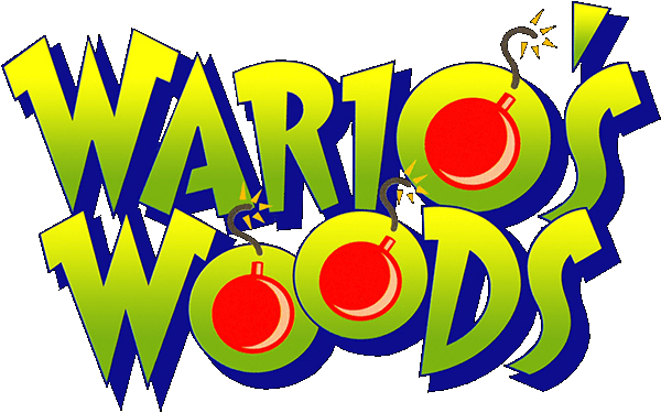 Wario's Woods logo for Super Nintendo